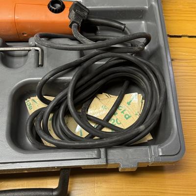 LOT 126B: Power Toools Featuring a Fein MSxe636 II Triangle Sander, Makita Cordless Drill/Driver Kit and Makita 5007NB 7.25 inch Circular...
