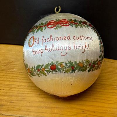 LOT 138B: Vintage Assortment of Christmas Ornaments, Stocking and Decorations!