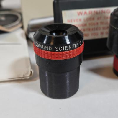 LOT 178X: Vintage Edmund Scientific Voyager 6001 Telescope in Carrying Case