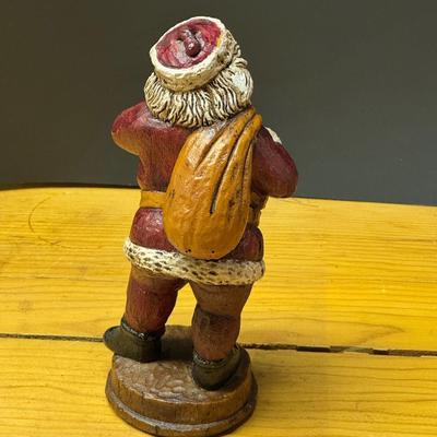 LOT 180B: Christmas in July! Lenox Christmas Plate, Couple of Stockings, Santa Figures and More!