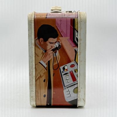 LOT 188K: Vintage Thermos Secret Agent Metal Lunchbox