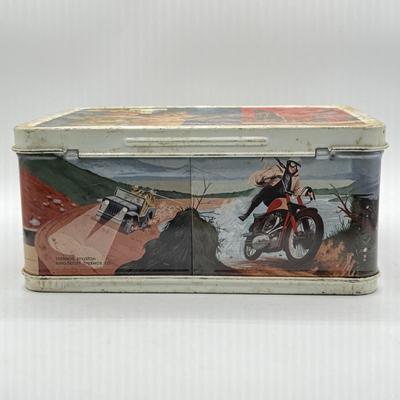 LOT 188K: Vintage Thermos Secret Agent Metal Lunchbox