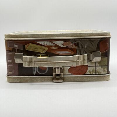 LOT 188K: Vintage Thermos Secret Agent Metal Lunchbox