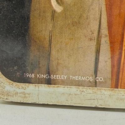 LOT 188K: Vintage Thermos Secret Agent Metal Lunchbox
