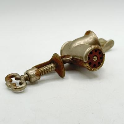 LOT 193K: Vintage/Antique Kitchen Accessories - Coffee Mill, Toaster, & More!