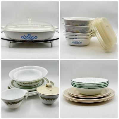 LOT 194K: Collection of Corning Ware Dish Sets