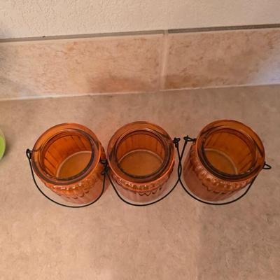 Eclectic Decor Lot – Ceramic Vase, LED Candle, Sand Timer & More