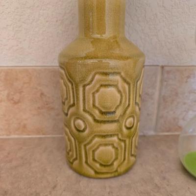 Eclectic Decor Lot – Ceramic Vase, LED Candle, Sand Timer & More