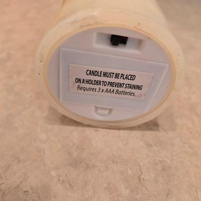 Eclectic Decor Lot – Ceramic Vase, LED Candle, Sand Timer & More