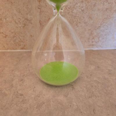 Eclectic Decor Lot – Ceramic Vase, LED Candle, Sand Timer & More