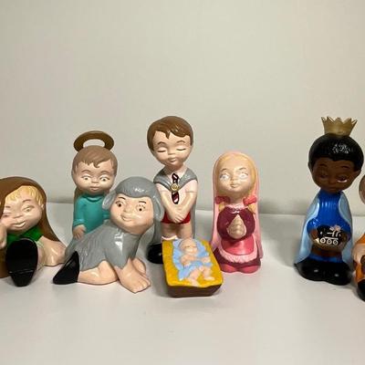 Children’s Ceramic Nativity Set