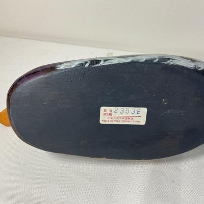 Painted Wooden Duck decoy