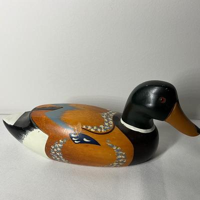Carved/Painted Wooden Duck