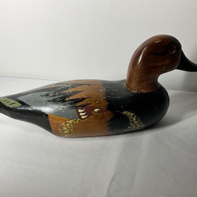 Carved/Painted Wooden Duck