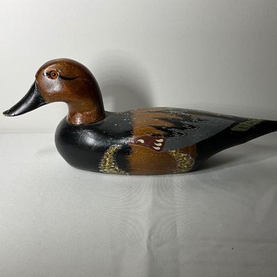 Carved/Painted Wooden Duck