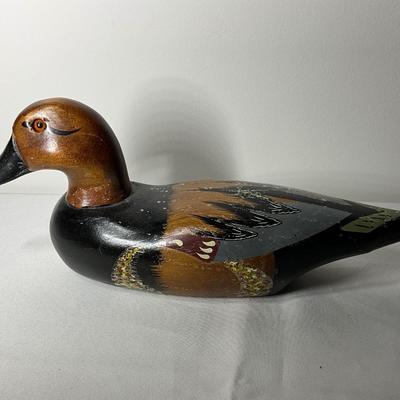 Carved/Painted Wooden Duck