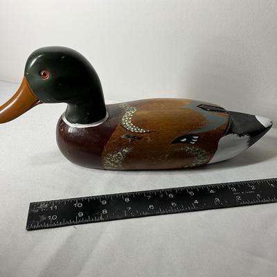 Carved/Painted Wooden Duck