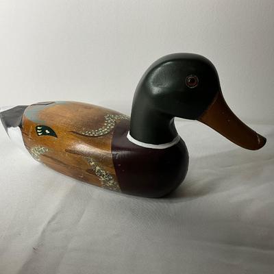 Carved/Painted Wooden Duck