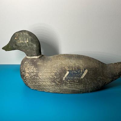 Vintage Wooden Duck Decoy