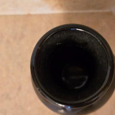 Southwest & Wildlife Decor Set – Black Etched Pottery, wooden Carved Eagle & Framed Print