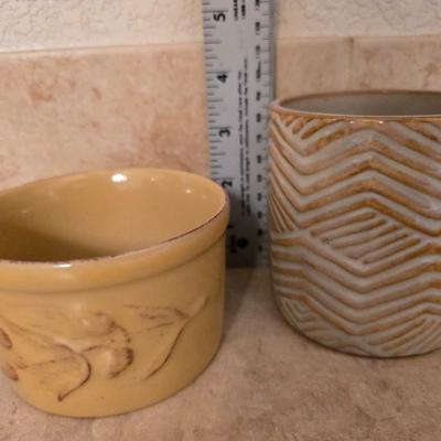 Southwest Decor Bundle – Cactus Art, Pottery, Succulent Planter & Woven Mats