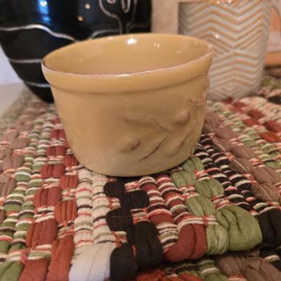 Southwest Decor Bundle – Cactus Art, Pottery, Succulent Planter & Woven Mats