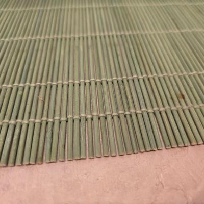 Tall pottery vase with Faux flowers