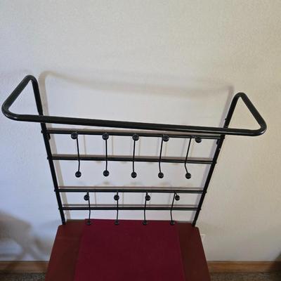 Small Entry Rack & Rolling Magazine Holder