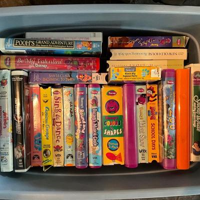 VHS Tapes, Barney Plus