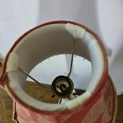 Vintage flat backed entryway Cabinet, Lamp & Accent Rug Set