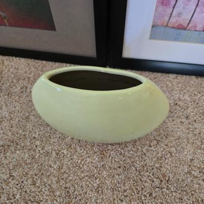 Pair of Framed Art Prints with Decorative Vase