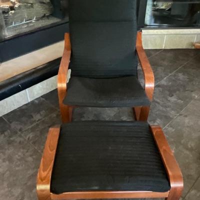 IKEA Lounge Chair with ottoman