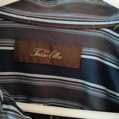 6 Men’s Dress Shirts – Stafford, Van Heusen, Tasso Elba & More