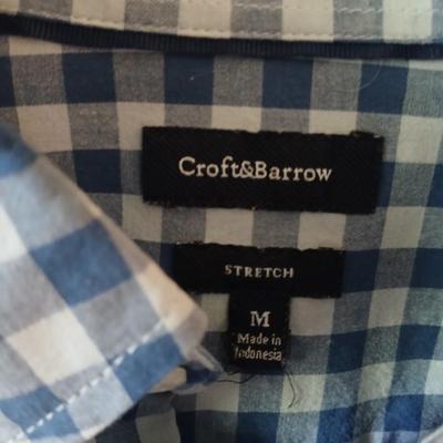 6 Men’s Dress Shirts – Stafford, Van Heusen, Tasso Elba & More