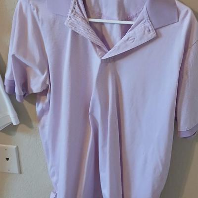 6 Men's Polo Shirts – Size Medium