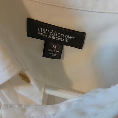 7 Men's Long Sleeve Button-Up Shirts – Size Medium