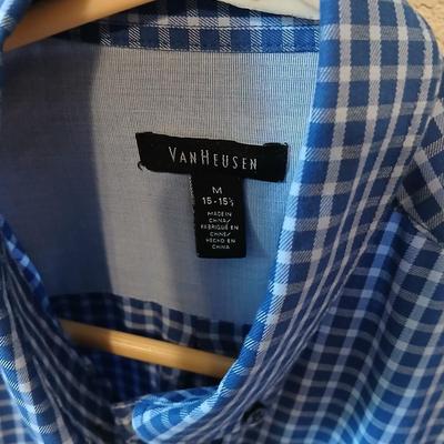 7 Men's Long Sleeve Button-Up Shirts – Size Medium