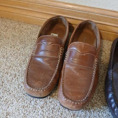 Men’s Leather Loafer Trio – Rockport, Dexter & More – Size 9M