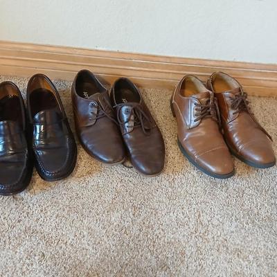 Men’s Dress Shoes Lot – Size 8M – Guess, Apt. 9, and Classic Loafers
