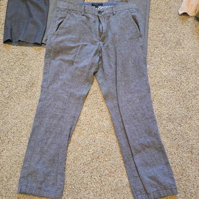Men’s Dress Pants Lot – Size 32 Waist – Stafford, Banana Republic, Van Heusen