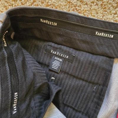 Men’s Dress Pants Lot – Size 32 Waist – Stafford, Banana Republic, Van Heusen