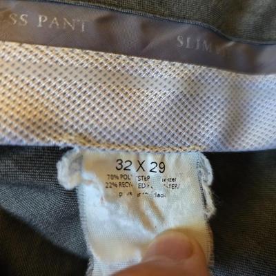 Men’s Dress Pants Lot – Size 32x29 to 32x30 – Haggar & More