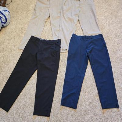 Men’s Dress Pants Lot – Size 32x29 to 32x30 – Haggar & More