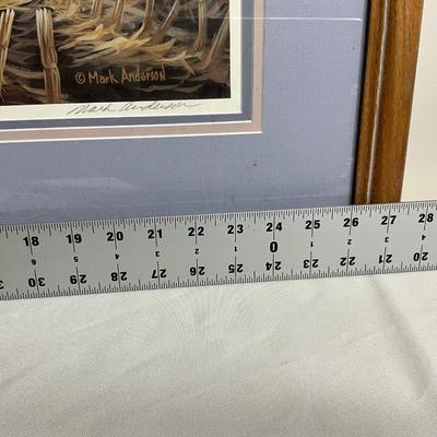 Flying Geese Print by Mark Anderson, numbered 1168/1750