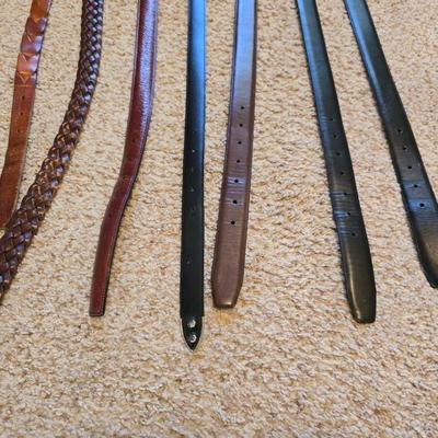 Men’s Leather Belts – Size 34–38
