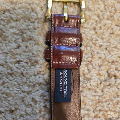 Men’s Leather Belts – Size 34–38
