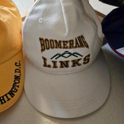 Assorted Baseball Caps & Visor – Colorado, Golf, Washington DC & More (7 Pieces)