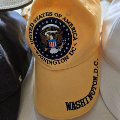 Assorted Baseball Caps & Visor – Colorado, Golf, Washington DC & More (7 Pieces)