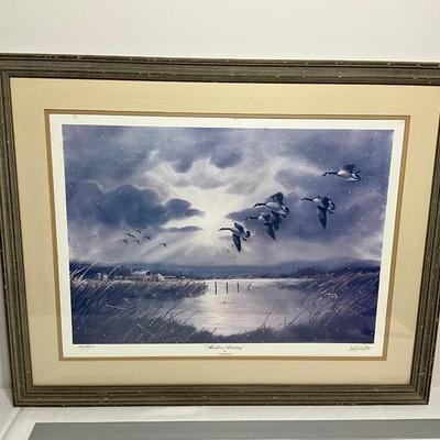 Honker arriving by Les C Kouba signed w/# 399/2000