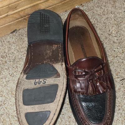 Men’s Leather Loafers – Size 9M – Mixed Brands